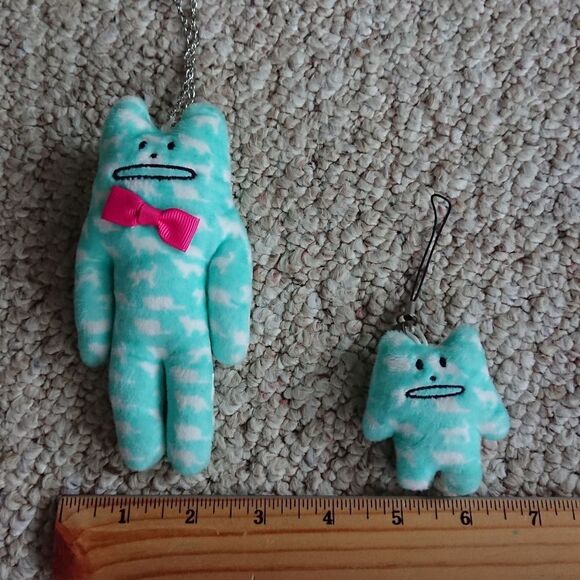 Craftholic Sloth bear double Plush Doll keychain with magnet - animal prints - Picture 5 of 6